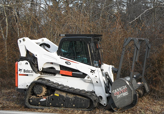 Mulcher Before Fire